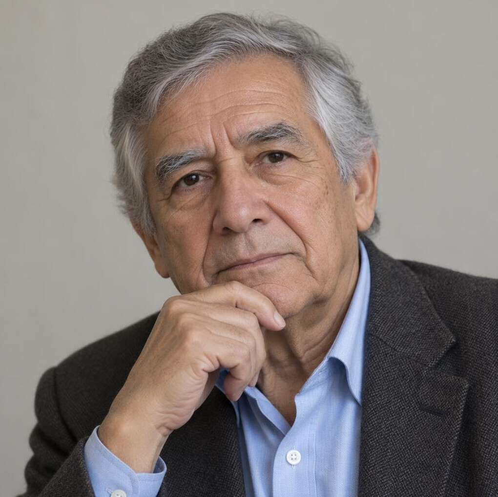 Retrato de un historiador urbano chileno de edad mayor